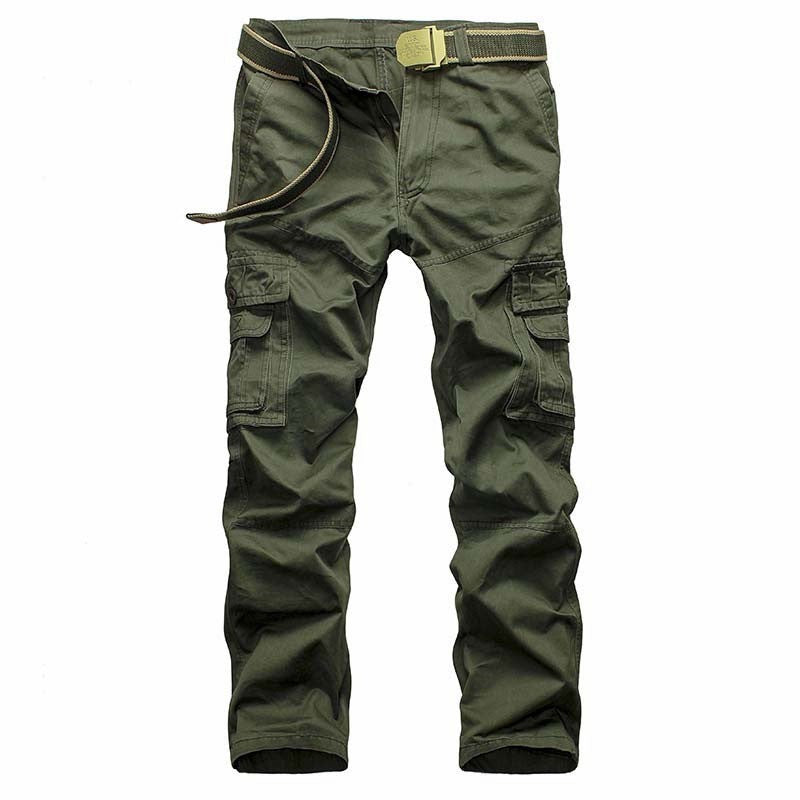 European And American Plus Size Women's Multi-pocket Sports Pants