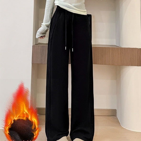 Women's Spring And Autumn Loose Narrow Wide-leg Pants