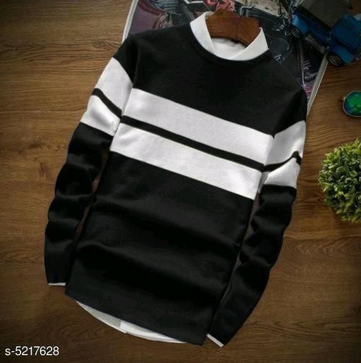 Men’s Grey Color Block Full Sleeves T-Shirt – Trendy & Comfortable