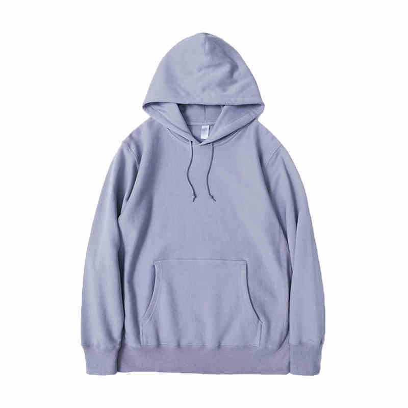 Sweater Heather Gray For Men Warm Orange Black Fleece-lined Thick Hoodie For Women