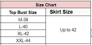 Women's Rayon Top & Skirt Set – Pink/Multi-Color
