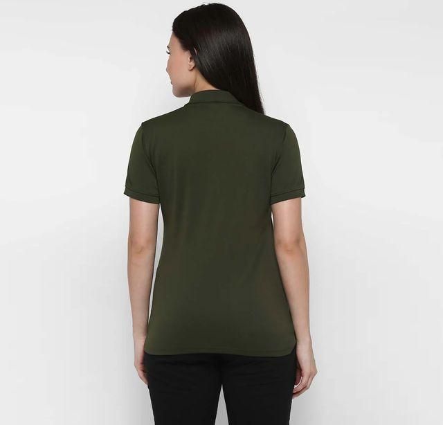 Ketex Bottle Green Polo Neck T-Shirt – Classic & Stylish