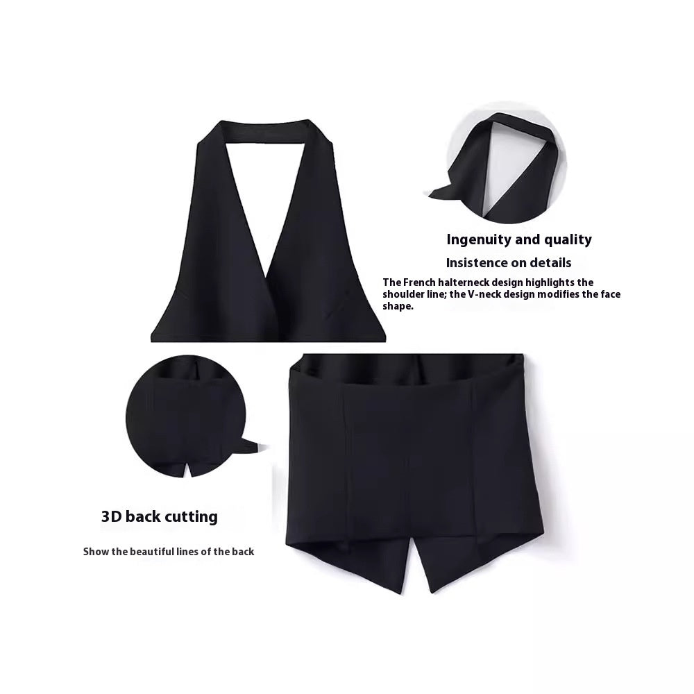 Halter Suit Vest Sleeveless Vest For Women