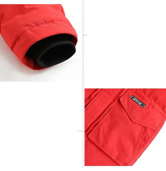Girls' Korean-style Loose Down Cotton-padded Jacket