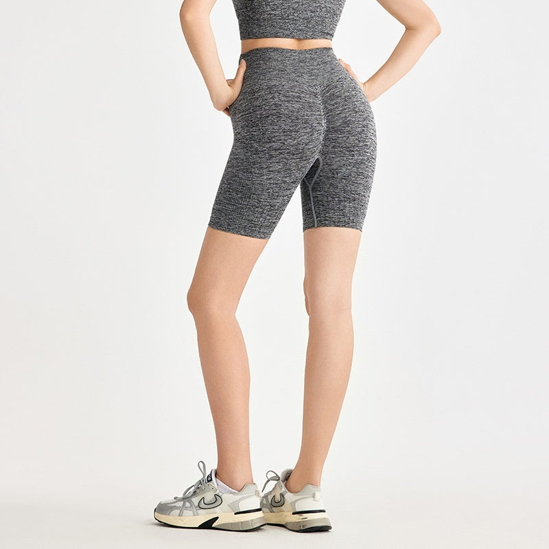 Sports Shorts Women's Outer Wear Tight High Waist Yoga Shorts
