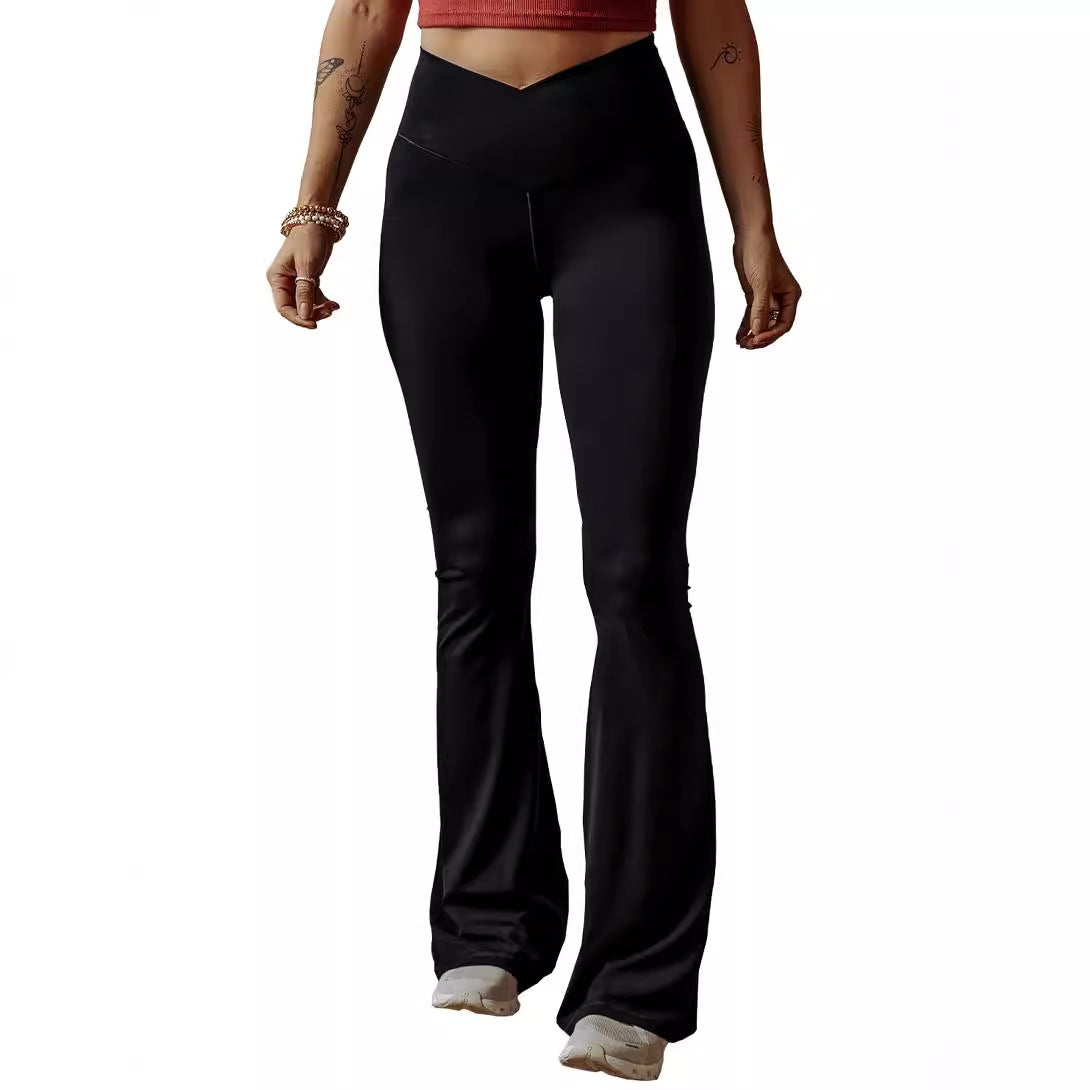 Autumn New Solid Color Casual Pants Women