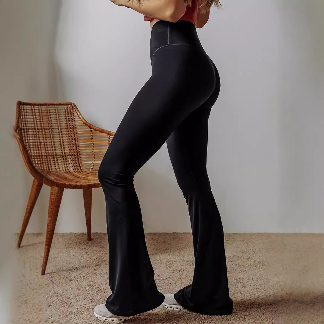 Autumn New Solid Color Casual Pants Women