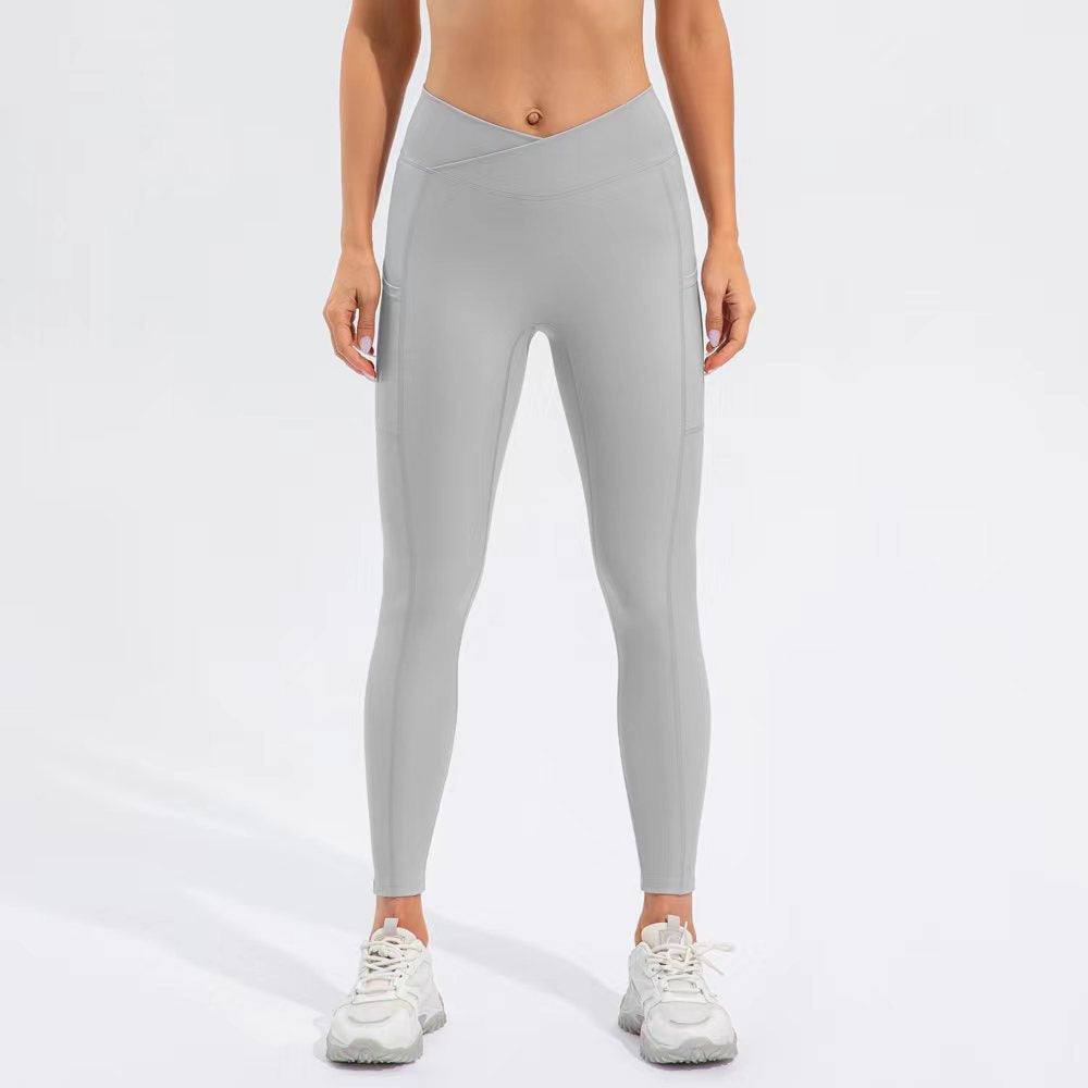 Nude Feel Yoga Pants Women's Tight High Waist Fitness Pants