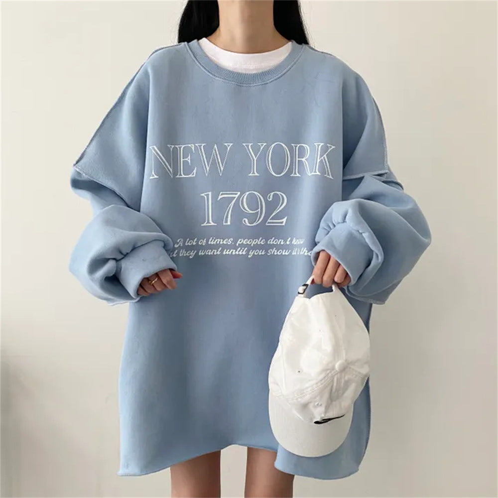 Women's Round Neck Cashmere Sweater Autumn And Winter