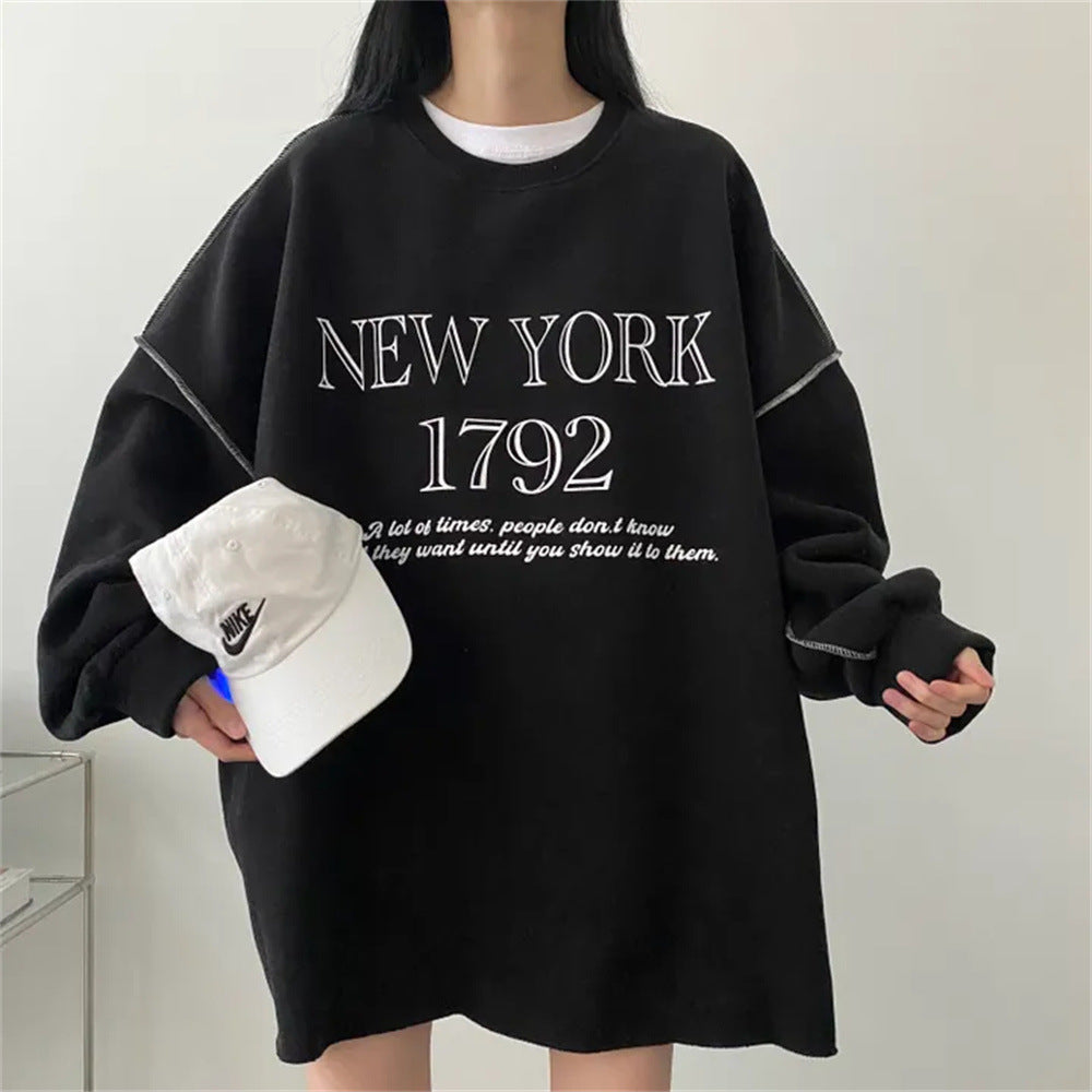Women's Round Neck Cashmere Sweater Autumn And Winter