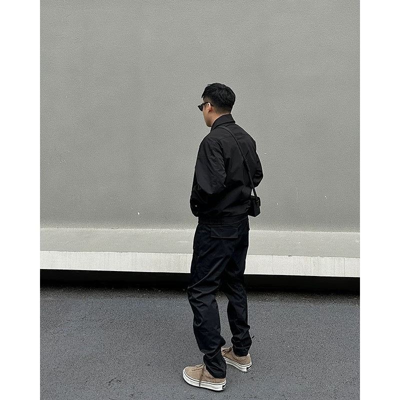 American-style Profile Wide High-grade Lapel Three-proof Jacket