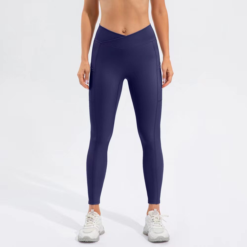 Nude Feel Yoga Pants Women's Tight High Waist Fitness Pants