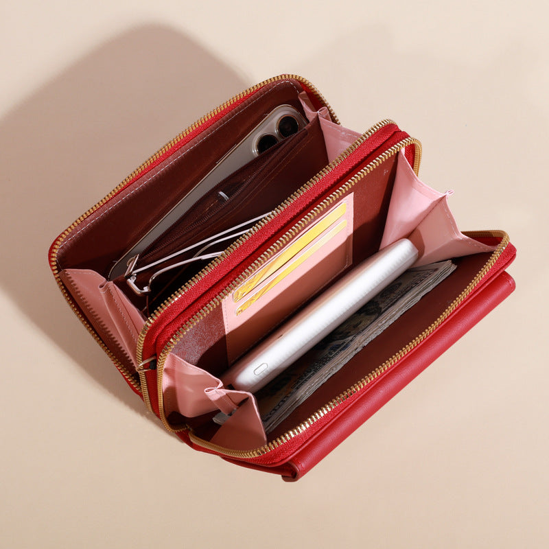 Women's Wallet Large Capacity Multi-functional Shoulder