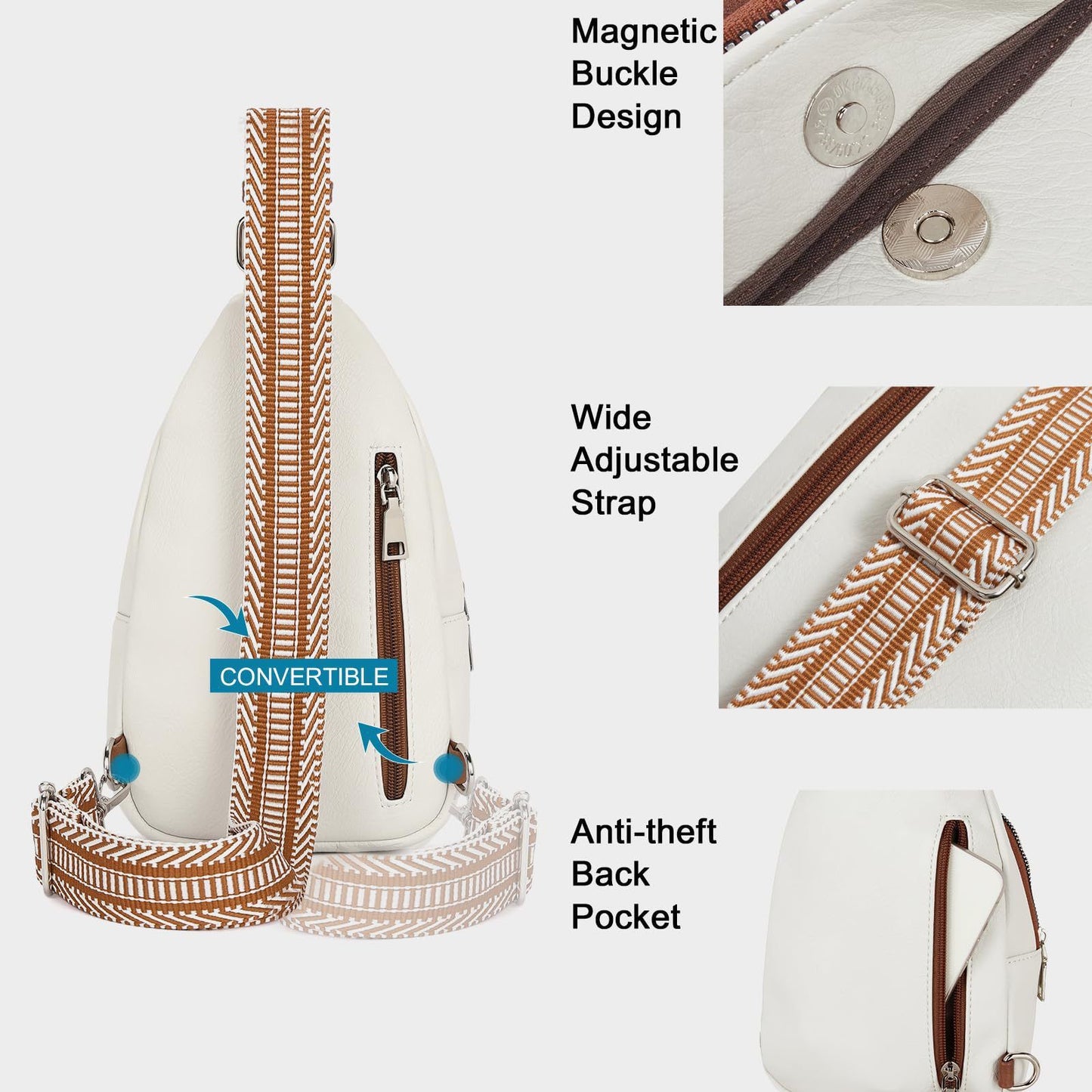 Simple And Stylish Casual Motorcycle Bag Women