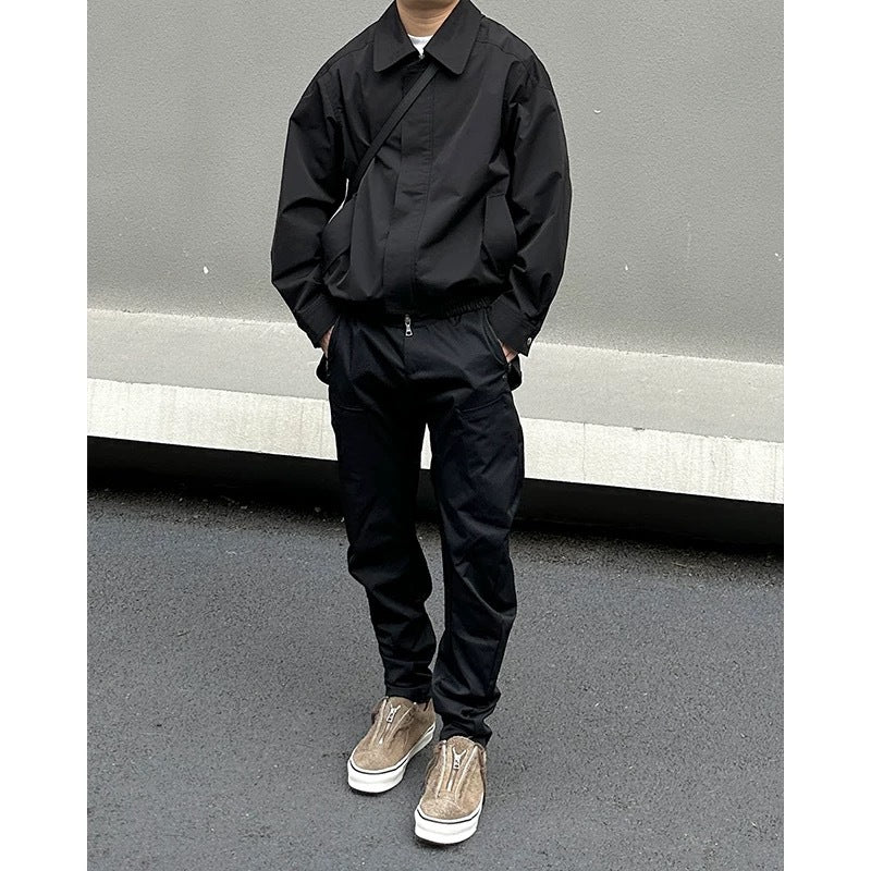 American-style Profile Wide High-grade Lapel Three-proof Jacket