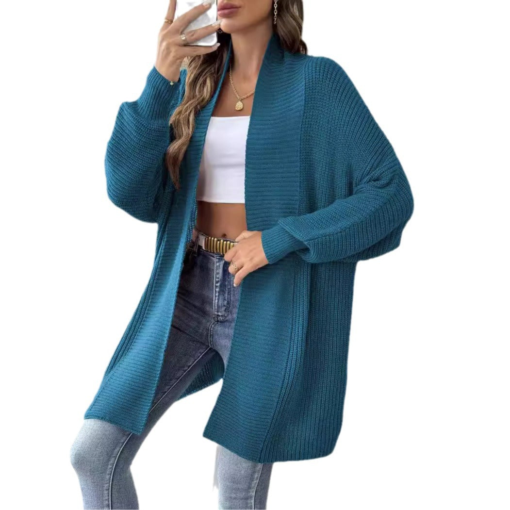 Women's Simple Fashion Loose Sweater Coat