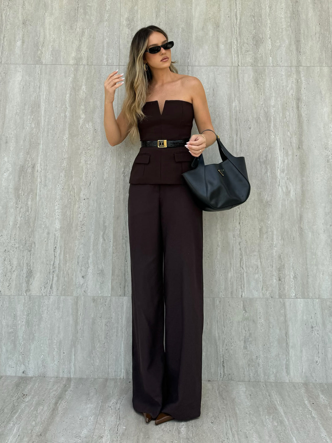 Solid Color Strapless Short Tube Top