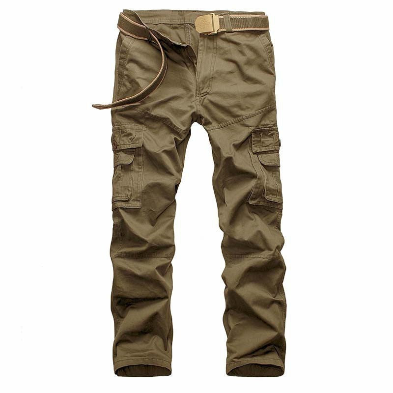 European And American Plus Size Women's Multi-pocket Sports Pants