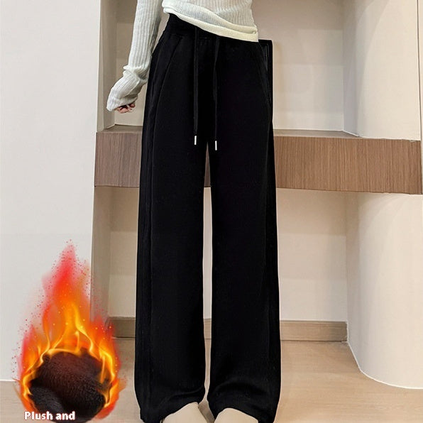 Women's Spring And Autumn Loose Narrow Wide-leg Pants