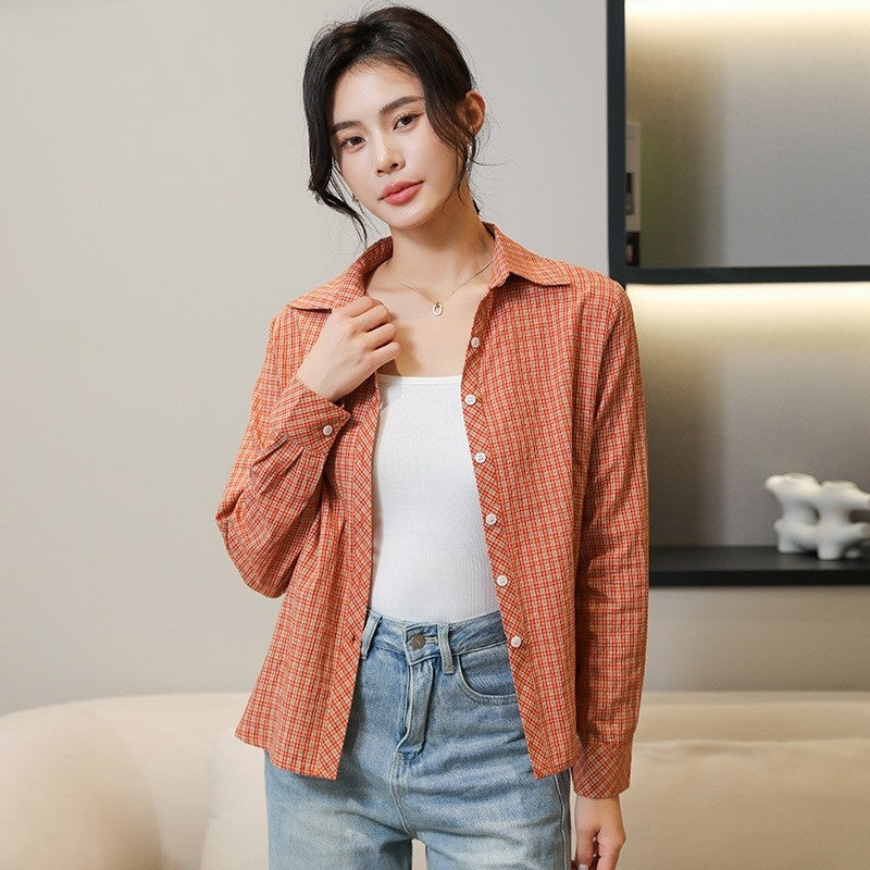 Summer Cotton Loose Casual Shirt