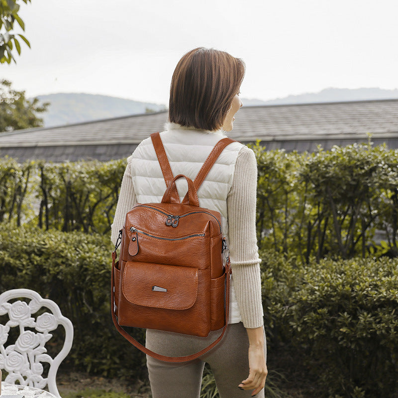Women's Large Capacity Backpack Fashion High Quality