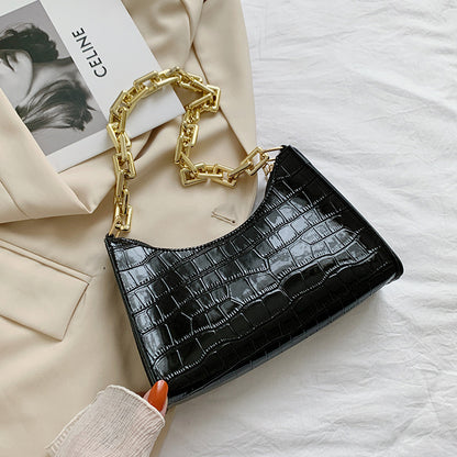 Underarm Bag Texture Chain Women's One-shoulder