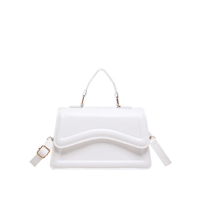 Colorful Shoulder Messenger Bag Stylish Good Texture Solid Color Women's