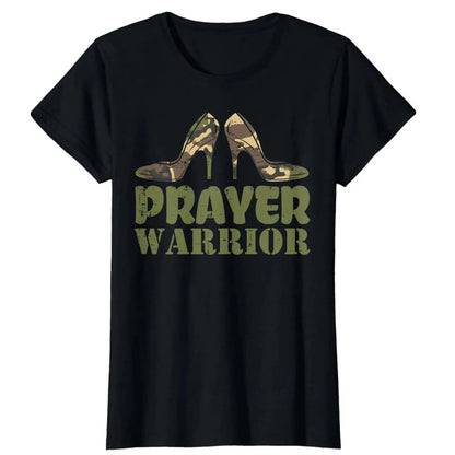 Plus Size Camouflage T-shirt Casual Round Neck Short Sleeves