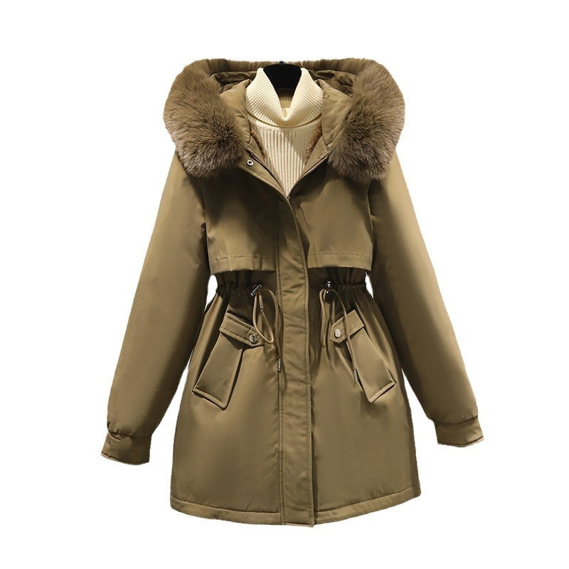 Korean Style Small Waist Down Coat