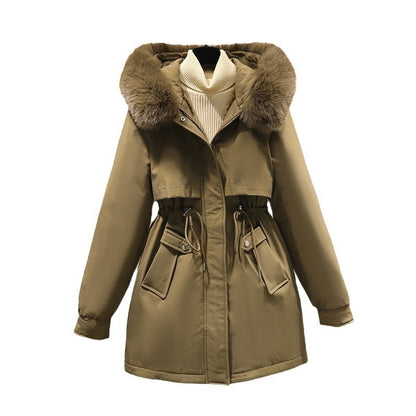 Korean Style Small Waist Down Coat