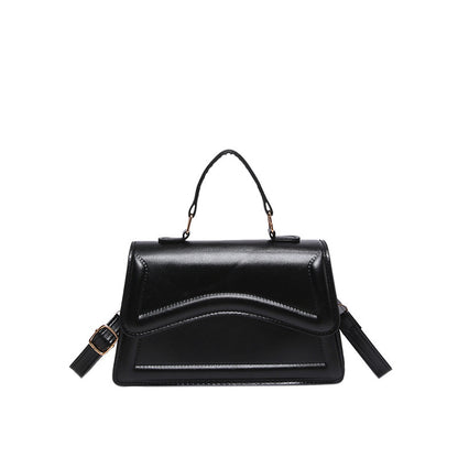 Colorful Shoulder Messenger Bag Stylish Good Texture Solid Color Women's