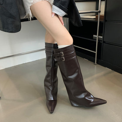 Temperament Wild Sleeve Fashion Boots