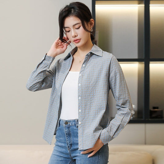 Summer Cotton Loose Casual Shirt