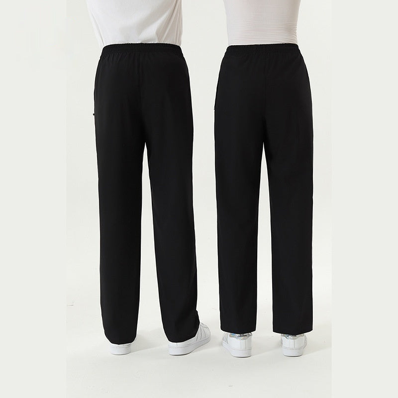 Men's And Women's High Waisted Group Gymnastics Square Dance School Pants