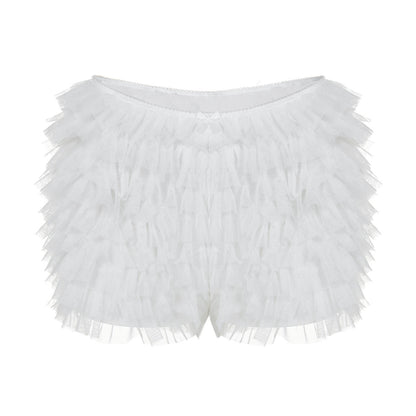 European And American Fashion Sexy Lace Low Waist Base Shorts