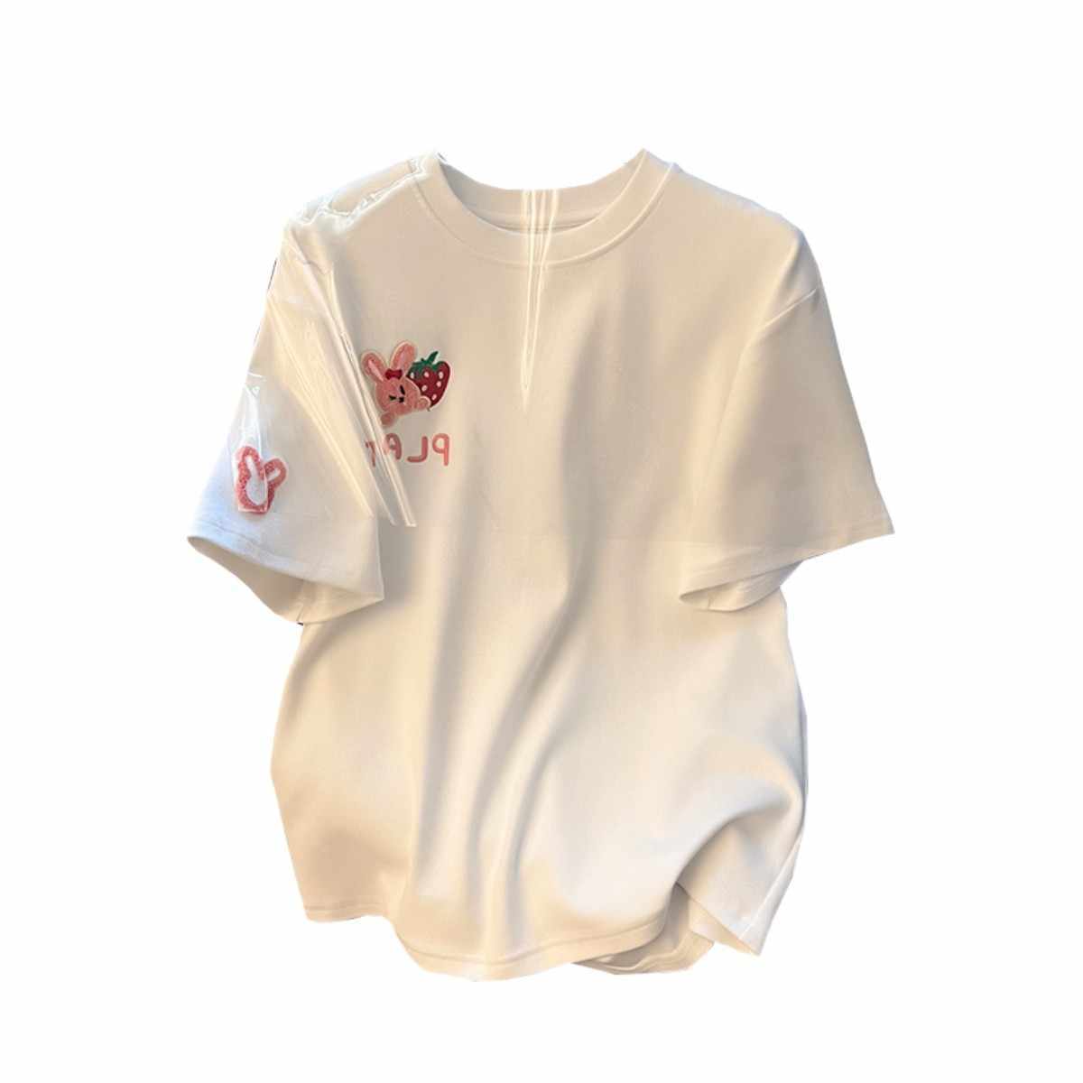 Women's Short-sleeved T-shirt Summer Chic Loose Top