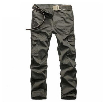 European And American Plus Size Women's Multi-pocket Sports Pants