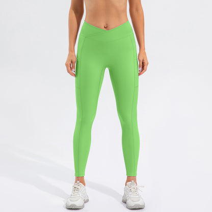 Nude Feel Yoga Pants Women's Tight High Waist Fitness Pants
