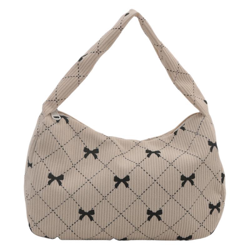Corduroy Fashion Hand Cloth Suitcase Women