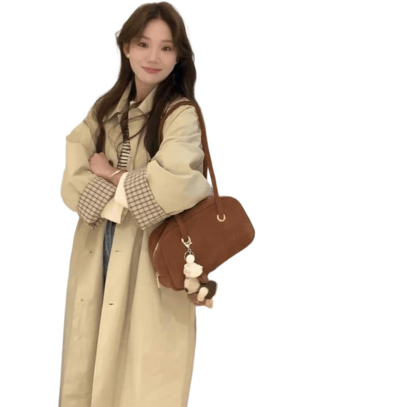 Trench Coat Women's Small Early Autumn