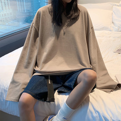 Men's And Women's All-series Loose Long Sleeve Sweatershirt T-shirt