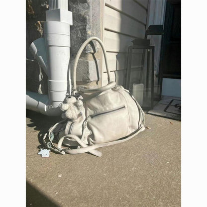 American Hot Girl Retro Distressed Locomotive Style Bag