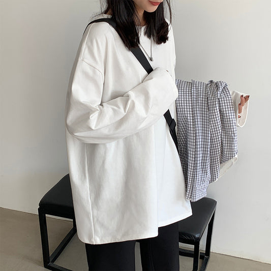 Men's And Women's All-series Loose Long Sleeve Sweatershirt T-shirt