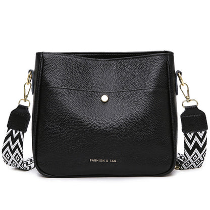 Leather Casual Shoulder Messenger Bag Top Layer Cowhide