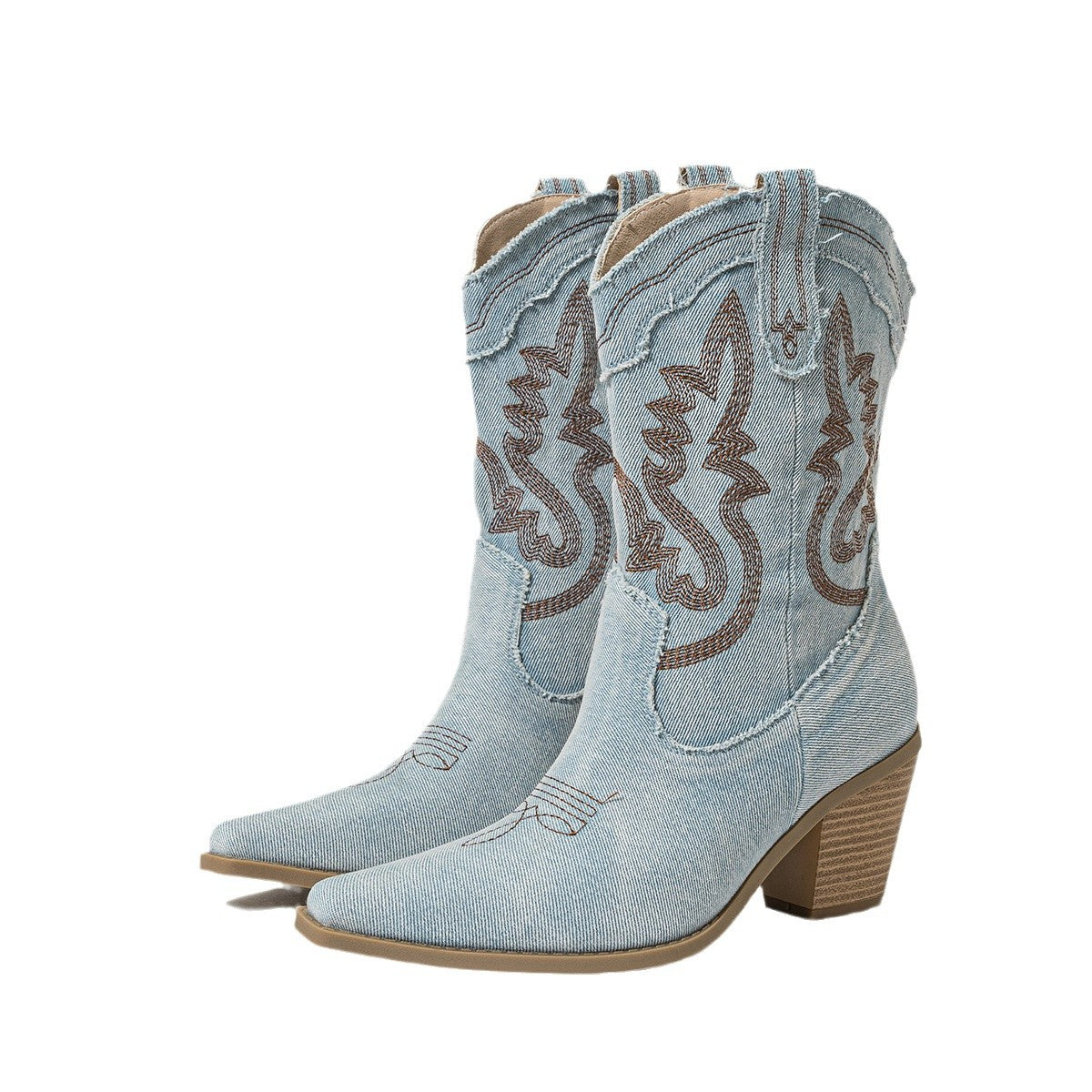 Fashionable Chunky Heel Women's Boots