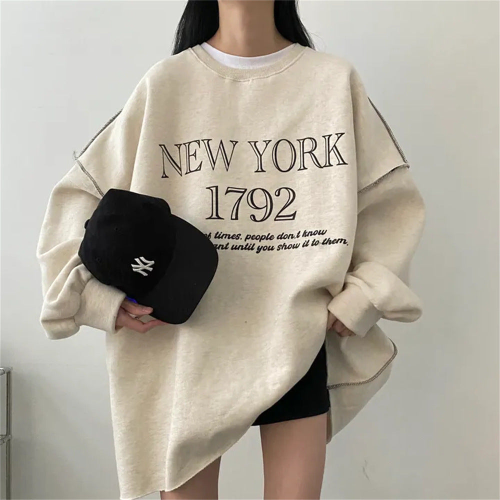 Women's Round Neck Cashmere Sweater Autumn And Winter