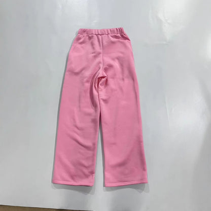 American Style Fashion Street Hip Hop Style Trousers Alphabet Embroidery Sweatpants