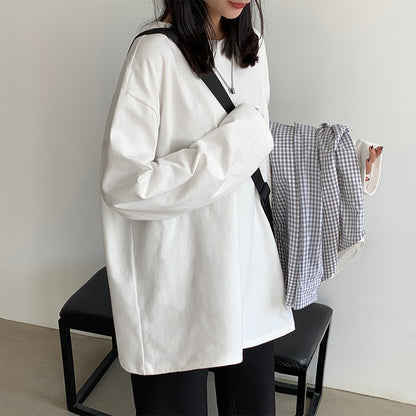 Men's And Women's All-series Loose Long Sleeve Sweatershirt T-shirt