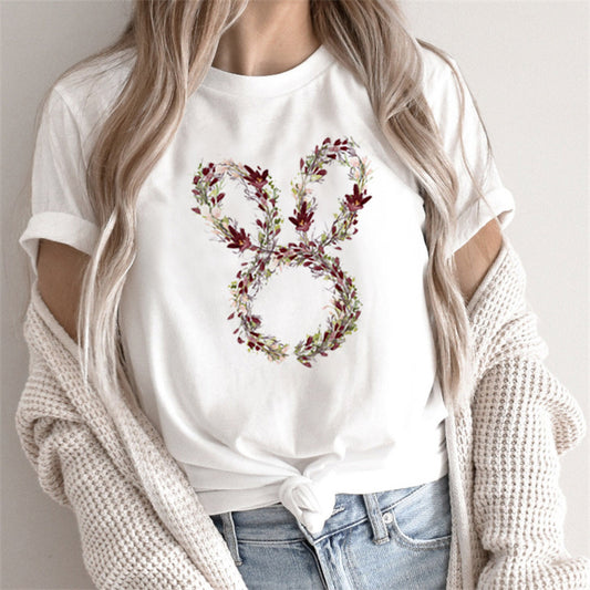 Fashion Personalized T-shirt Women's Short Sleeve