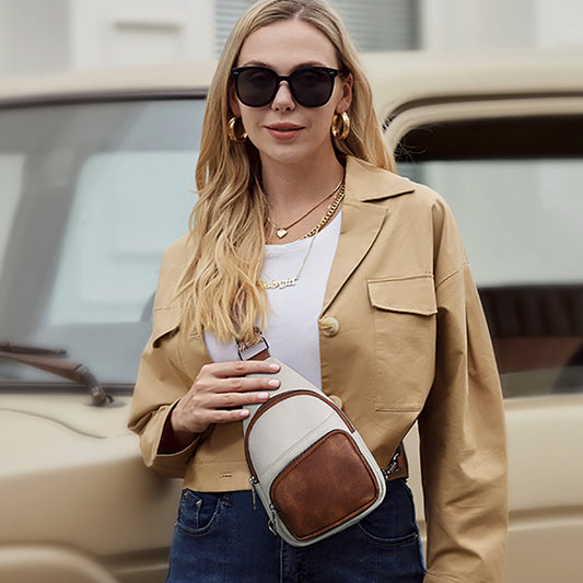 Simple And Stylish Casual Motorcycle Bag Women